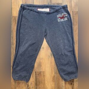 (Cross-listed) Y2k Hollister capri sweats